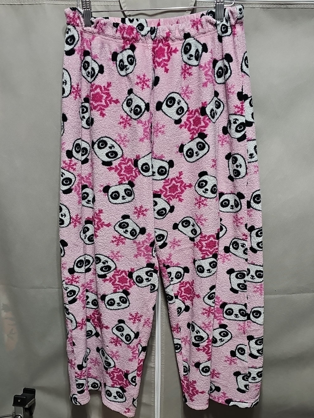 total girl Pink Panda Fleece Lounge Pants